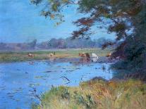 The Watering Pond, C1868-1917-Walter Clark-Giclee Print