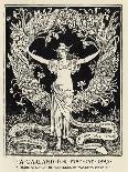 With Satureja Savory and Marjoram Personified-Walter Crane-Mounted Photographic Print