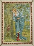 The Lovers' Tree-Walter Crane and Kate Greenaway-Framed Giclee Print