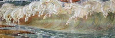 Bellerophon riding Pegasus-Walter Crane-Giclee Print