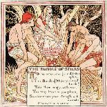 With Satureja Savory and Marjoram Personified-Walter Crane-Photographic Print