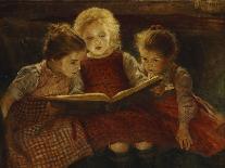 Around the Piano-Walter Firle-Framed Premier Image Canvas