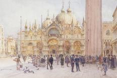 St Marks Square, Venice-Walter Frederick Roofe Tyndale-Mounted Giclee Print