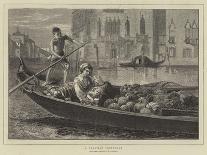 A Venetian Fruit-Boat-Walter Goodall-Giclee Print