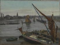 'Old Battersea Bridge', 1874 (1933)-Walter Greaves-Giclee Print
