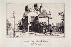 View of the Black Lion Inn, London, 1860-Walter Greaves-Giclee Print
