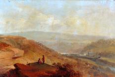 Shibden Valley, With Scout Hall-Walter Heath-Giclee Print