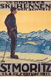 St, Moritz, 1911-Walter Kupfer-Mounted Giclee Print