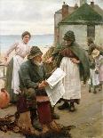 The Old Quilt-Walter Langley-Giclee Print
