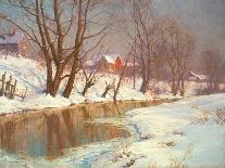 Albany in the Snow-Walter Launt Palmer-Giclee Print