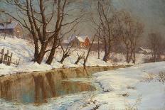 Winter Morning at a Stream-Walter Launt Palmer-Giclee Print