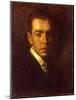 Walter Pach, 1905 (Oil on Canvas)-William Merritt Chase-Mounted Giclee Print