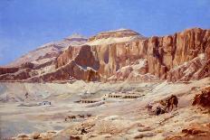 Egypt, the Valley of the Kings-Walter Prell-Mounted Giclee Print