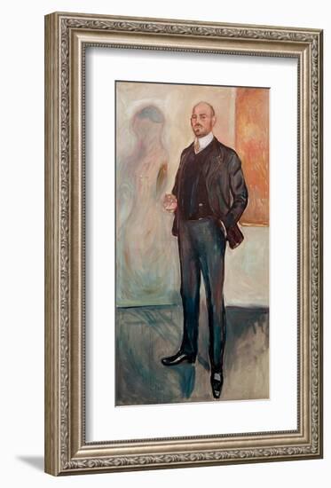 Walter Rathenau, 1907-Edvard Munch-Framed Giclee Print