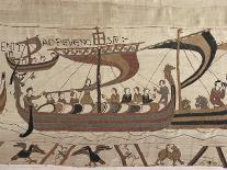 Invasion Fleet, Bayeux Tapestry, France-Walter Rawlings-Photographic Print