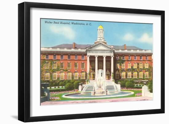 Walter Reed Hospital, Washington D.C.-null-Framed Art Print