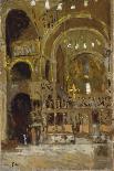 Interior of St Mark's, Venice-Walter Richard Sickert-Giclee Print