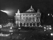 The Paris Opera House at Night-Walter Sanders-Photographic Print