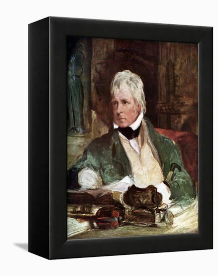 Walter Scott-Edwin Henry Landseer-Framed Premier Image Canvas