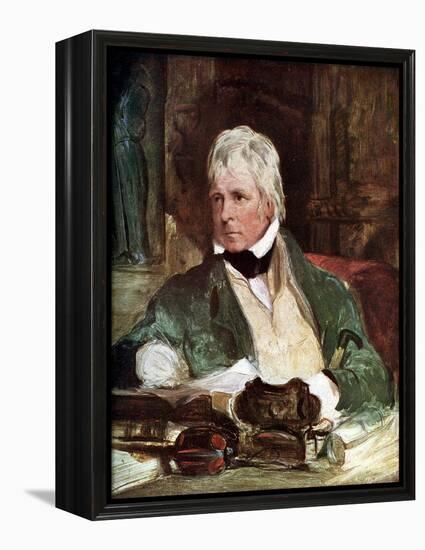 Walter Scott-Edwin Henry Landseer-Framed Premier Image Canvas