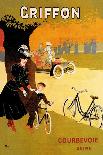 Poster Advertising "Griffon Cycles, Motos & Tricars"-Walter Thor-Mounted Giclee Print