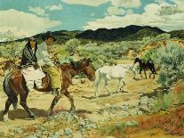 The Southwest-Walter Ufer-Framed Premier Image Canvas