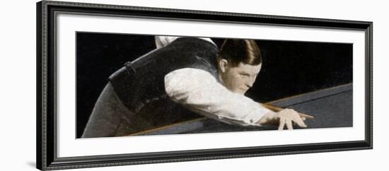 Walter 'Wally' Lindrum, World Billiards Champion, 1935-null-Framed Giclee Print