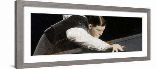 Walter 'Wally' Lindrum, World Billiards Champion, 1935-null-Framed Giclee Print
