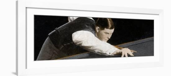 Walter 'Wally' Lindrum, World Billiards Champion, 1935-null-Framed Giclee Print