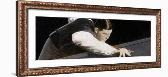 Walter 'Wally' Lindrum, World Billiards Champion, 1935-null-Framed Giclee Print