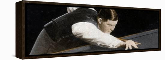 Walter 'Wally' Lindrum, World Billiards Champion, 1935-null-Framed Premier Image Canvas