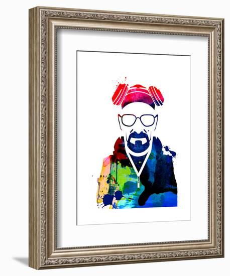 Walter Watercolor-Lora Feldman-Framed Art Print