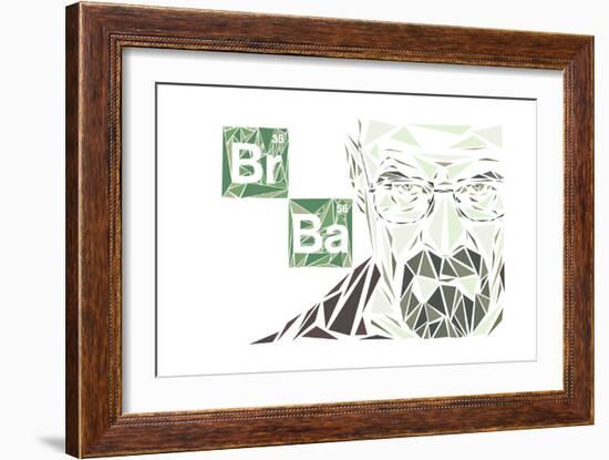 Walter White-Cristian Mielu-Framed Premium Giclee Print