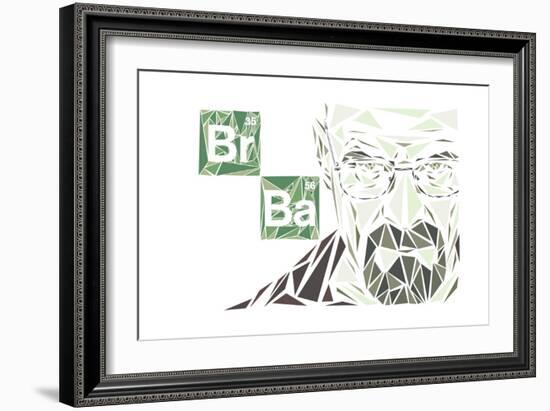 Walter White-Cristian Mielu-Framed Art Print