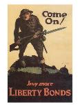 "Come On! Buy More Liberty Bonds", 1918-Walter Whitehead-Laminated Giclee Print