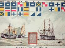 Nelson's Signal at Trafalgar, 1805, 'The Boy's Own Paper' Commemorate Hms Victory, Portsmouth, 1885-Walter William May-Giclee Print