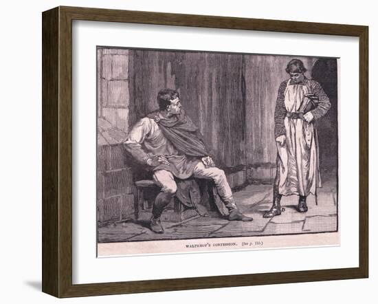 Waltheof's Confession-Gordon Frederick Browne-Framed Giclee Print