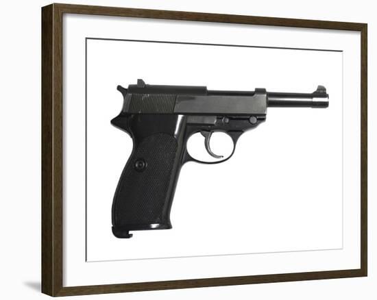 Walther P38 9mm Pistol-Stocktrek Images-Framed Photographic Print