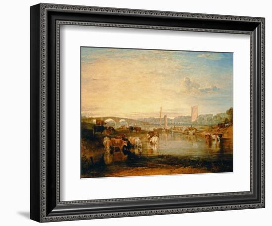 Walton Bridges-J. M. W. Turner-Framed Giclee Print