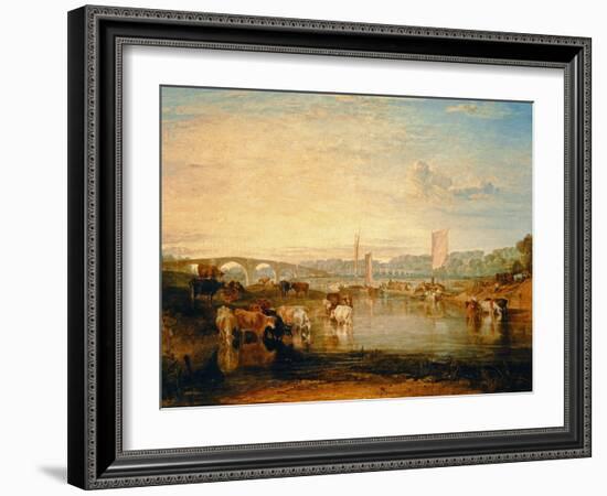 Walton Bridges-J. M. W. Turner-Framed Giclee Print