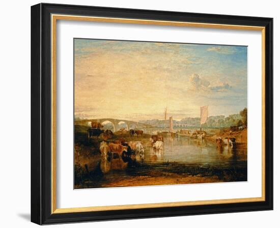 Walton Bridges-J. M. W. Turner-Framed Giclee Print