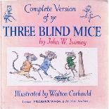 Three Scared Mice, Three Scared Mice, Ran for their Lives-Walton Corbould-Giclee Print