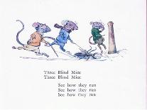 Three Scared Mice, Three Scared Mice, Ran for their Lives-Walton Corbould-Giclee Print