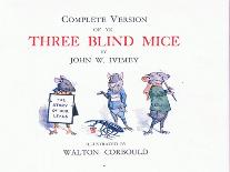 Front Cover the Three Blind Mice-Walton Corbould-Premier Image Canvas
