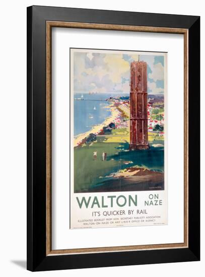 Walton-on-Naze, LNER c.1930-null-Framed Art Print