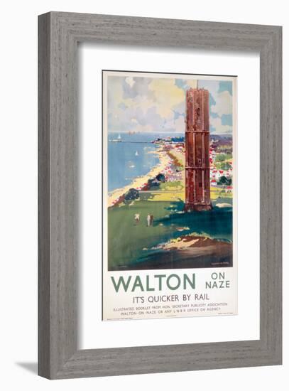 Walton-on-Naze, LNER c.1930-null-Framed Art Print