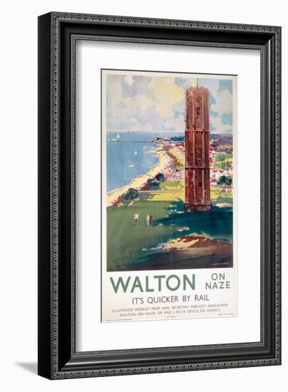 Walton-on-Naze, LNER c.1930-null-Framed Art Print