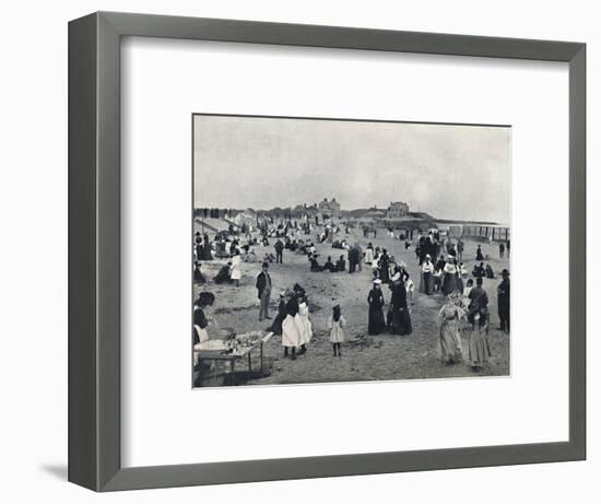 'Walton-on-the-Naze - Scene on the Beach', 1895-Unknown-Framed Photographic Print