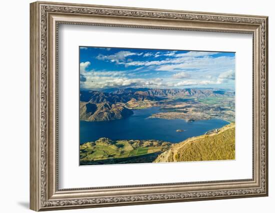 Wanaka, New Zealand. The strenuous yet highly rewarding hike to Roy's Peak.-Micah Wright-Framed Photographic Print