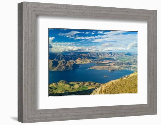 Wanaka, New Zealand. The strenuous yet highly rewarding hike to Roy's Peak.-Micah Wright-Framed Photographic Print